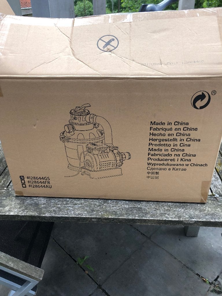 Intex zwembad zandfilter pomp, nieuw in de doos #I28644GS, Tuin en Terras, Ophalen of Verzenden, Nieuw, Zwembadpomp