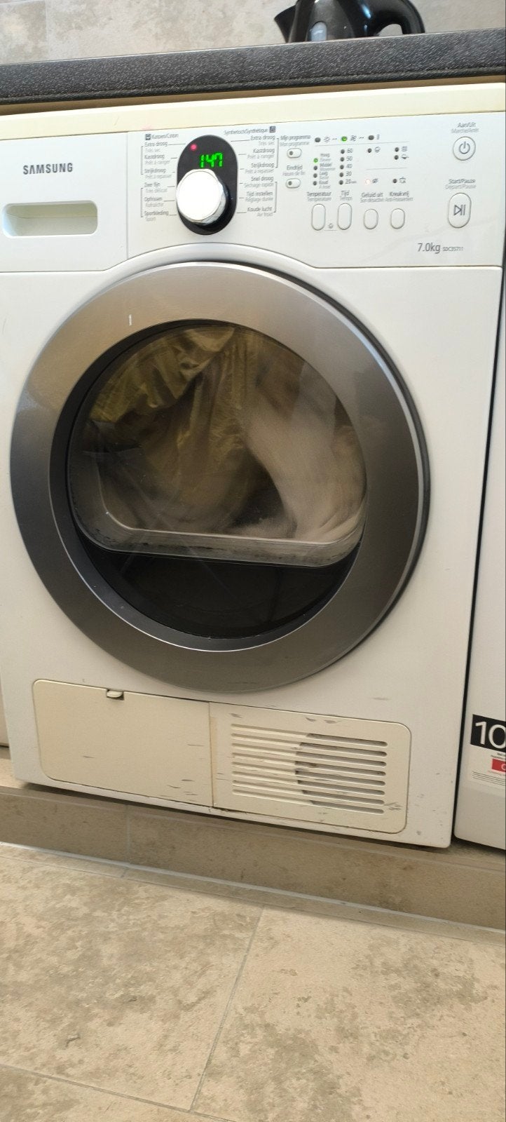 Samsung condensatie droogkast 7kg, Ophalen