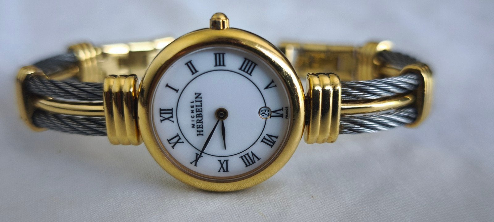 Montre Michel Herbelin, Handtassen en Accessoires, Horloges | Dames, Goud, Goud