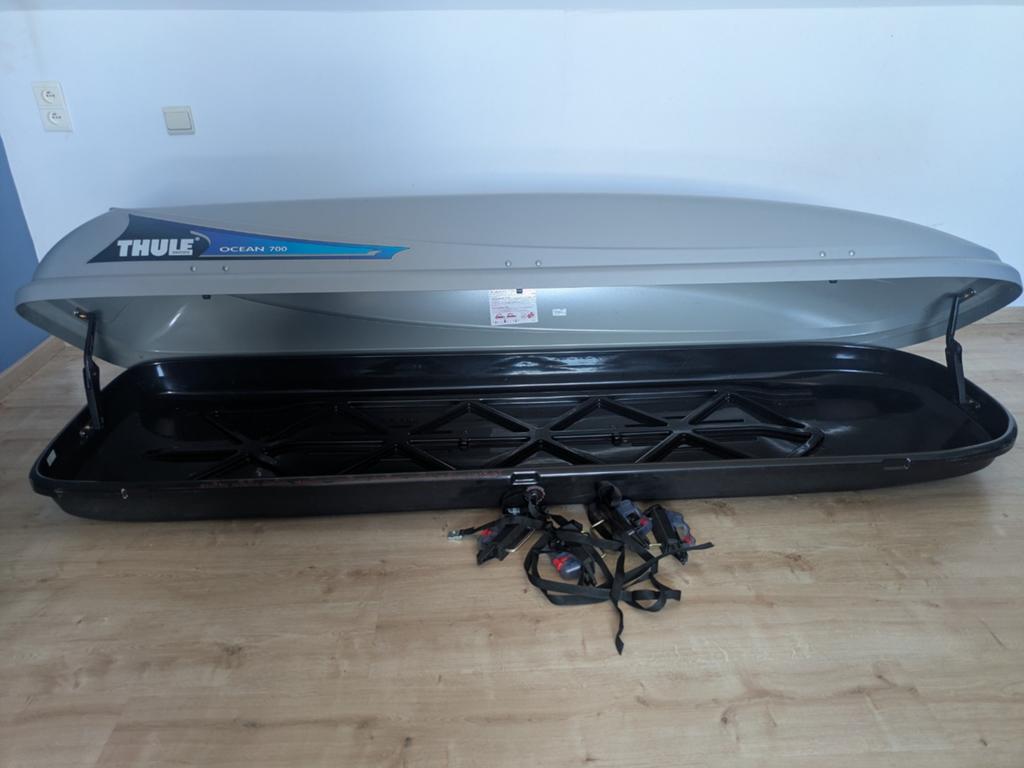 Dakkoffer Thule Ocean 700, Auto diversen, Dakkoffers, Ophalen