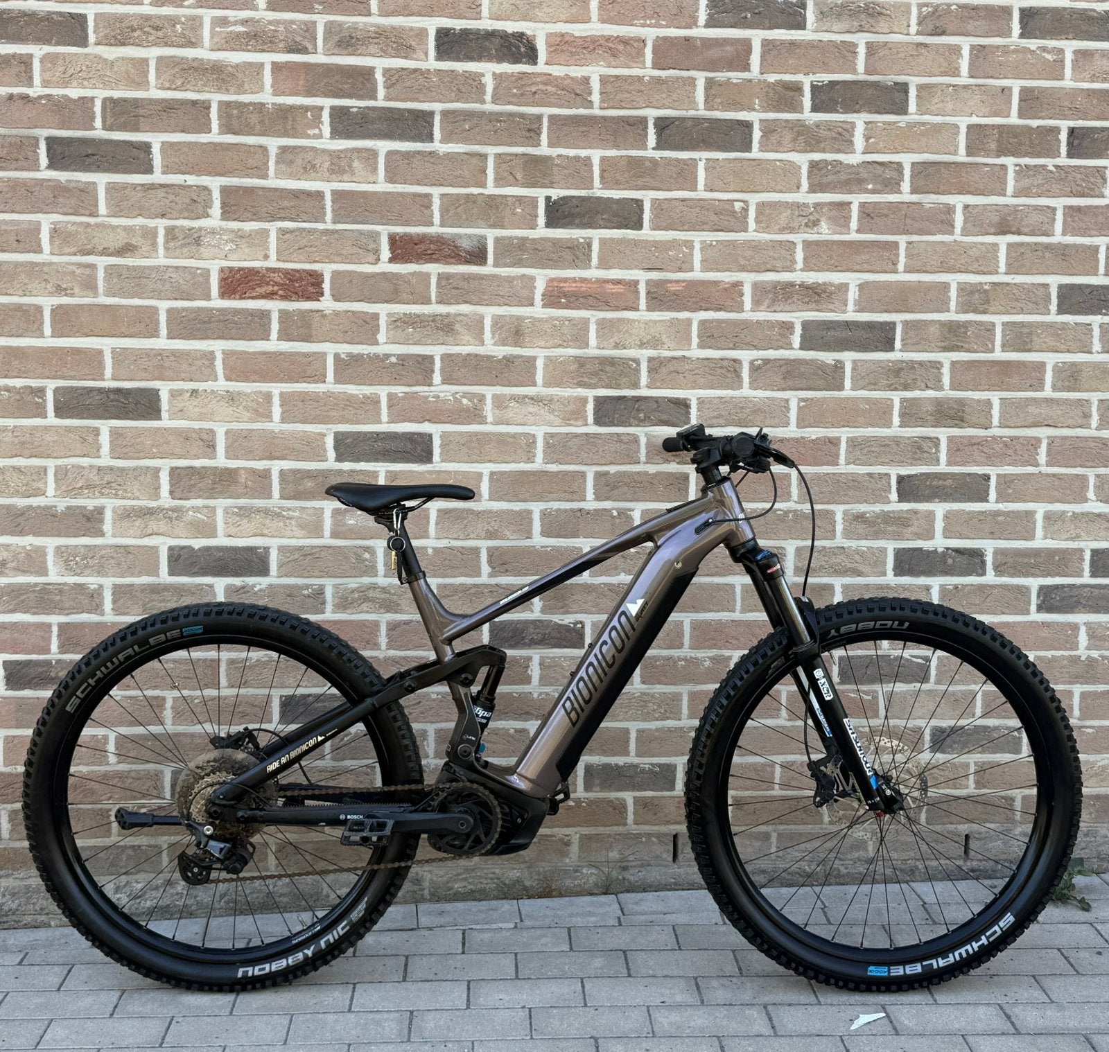 Vélo électriques Full suspension  Bionicon Wyatt Trail 3, Vélos & Vélomoteurs, Autres marques, 45 à 49 cm, Enlèvement, Hommes
