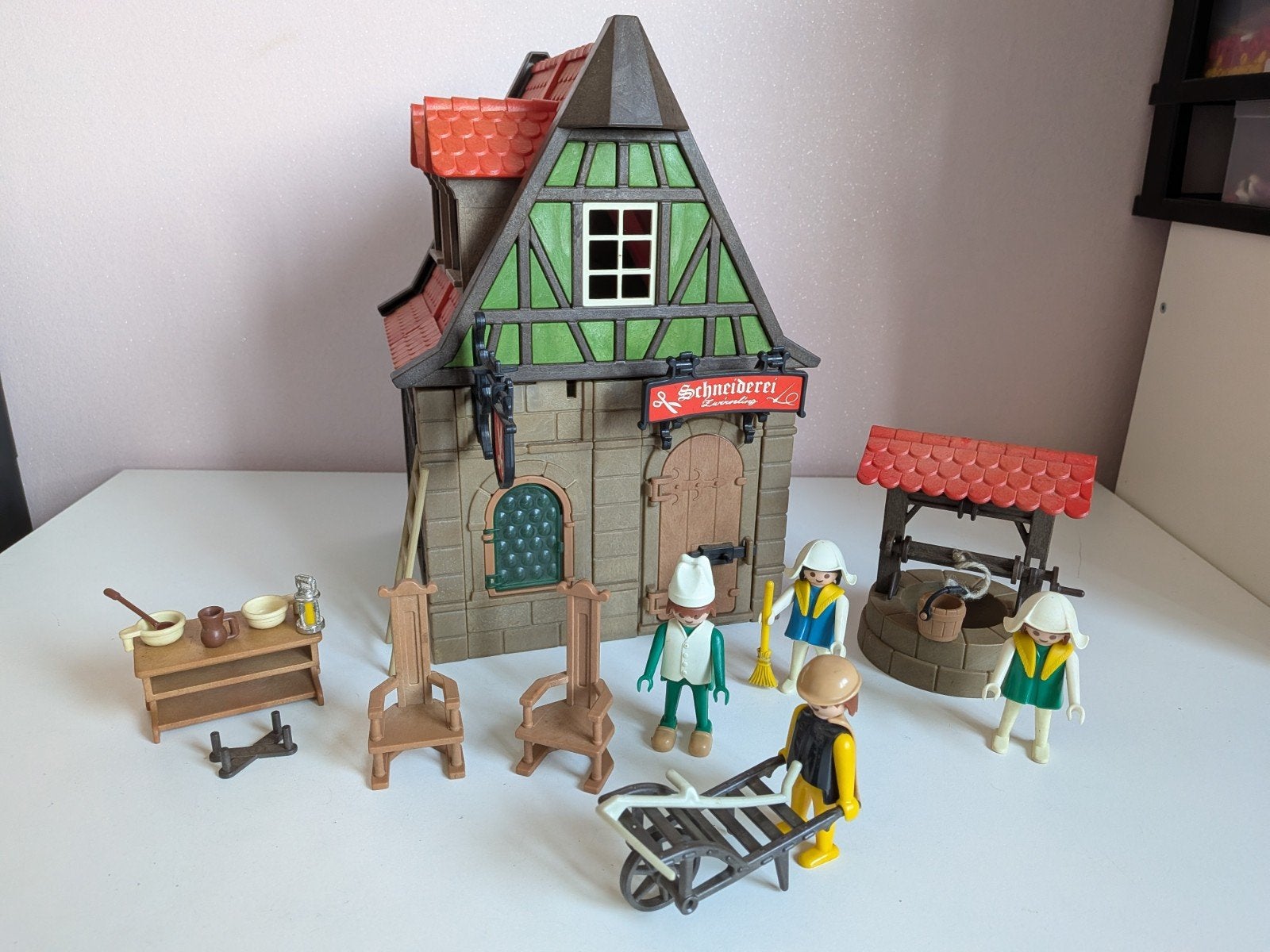 Maison d'artisan Playmobil, Enlèvement