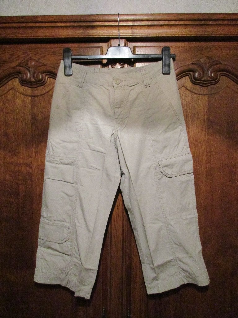 broek The North Face maat 6 beige, Ophalen of Verzenden, Zo goed als nieuw, Beige