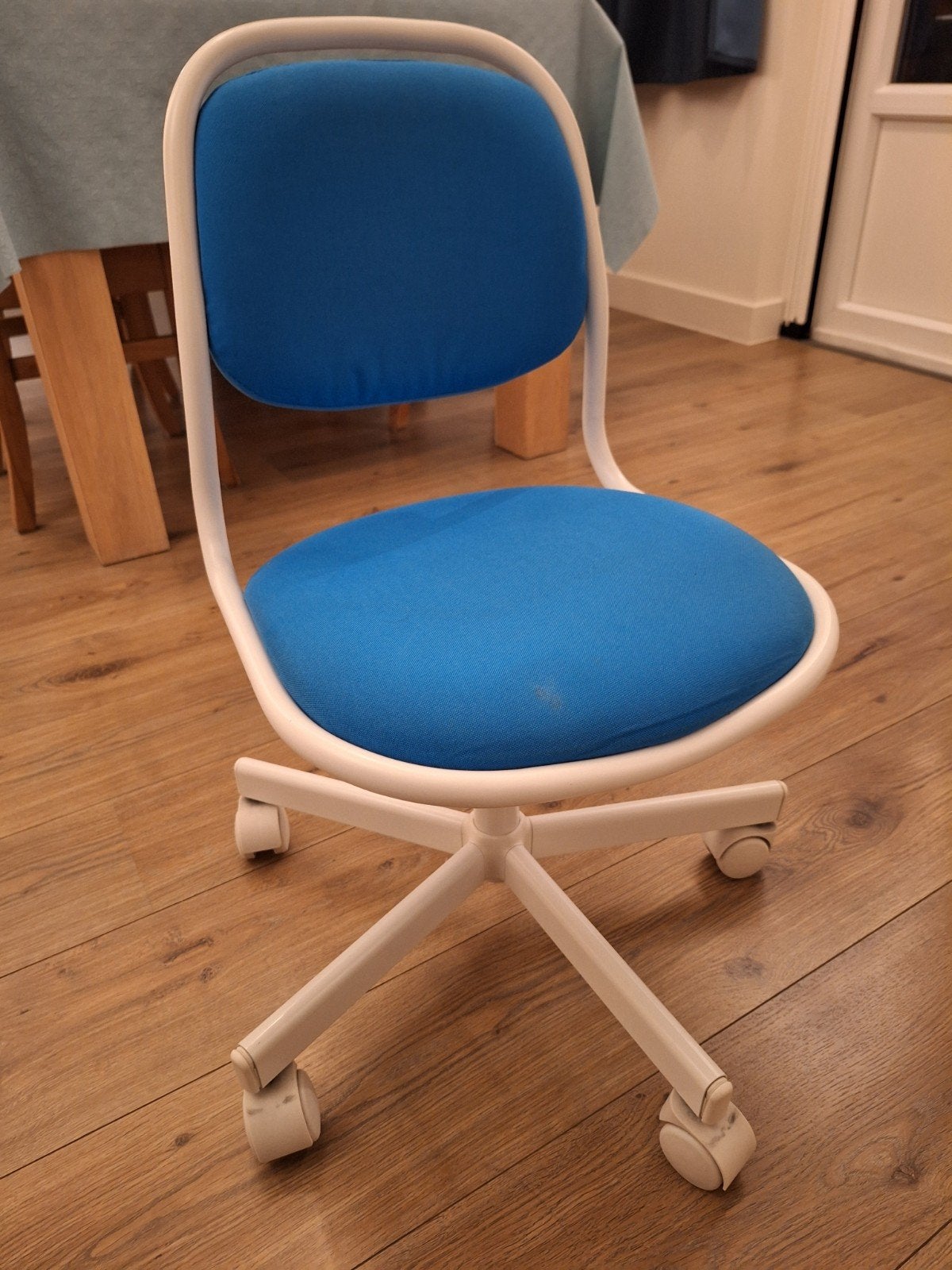 Kinderbureaustoel Ikea - Blauw, Ophalen, Gebruikt, Blauw, Bureaustoel