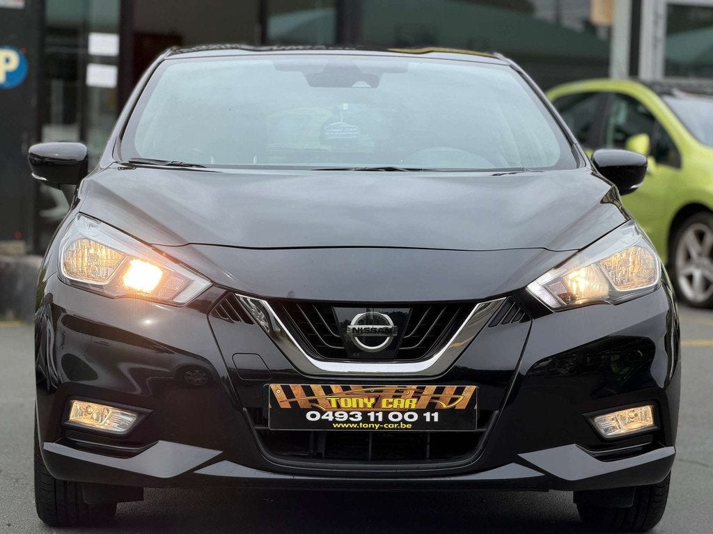 Nissan Micra 1.0 IG-T*BBOITE AUTO*BT*USB*GARANTIE 12 M, Autos, Nissan, Achat, Euro 6, Entreprise, Noir