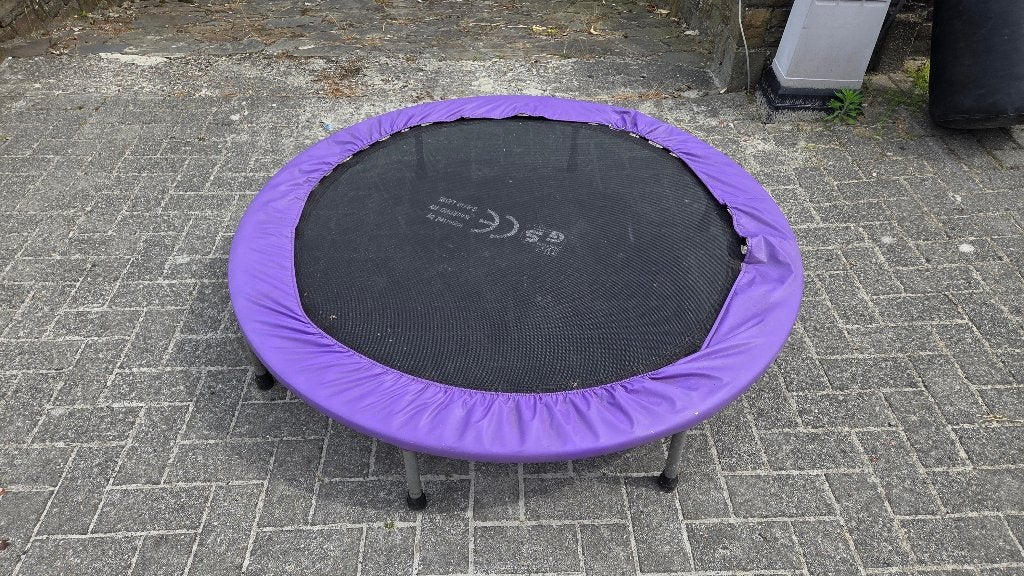 trampoline, Enlèvement, Utilisé