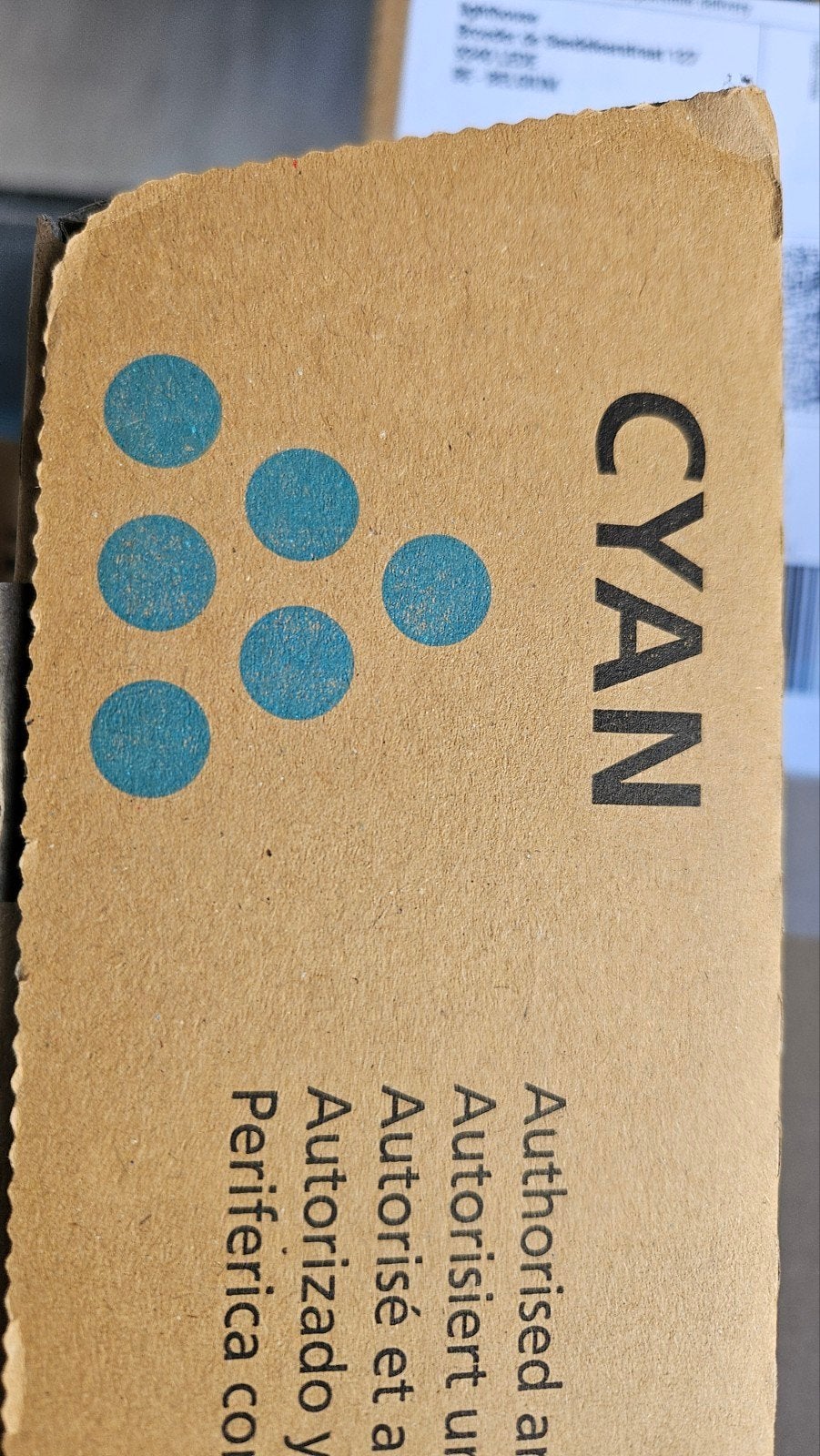 Toner ricoh kleur cyaan C3501 - C3300, Informatique & Logiciels, Fournitures d'imprimante, Enlèvement, Toner