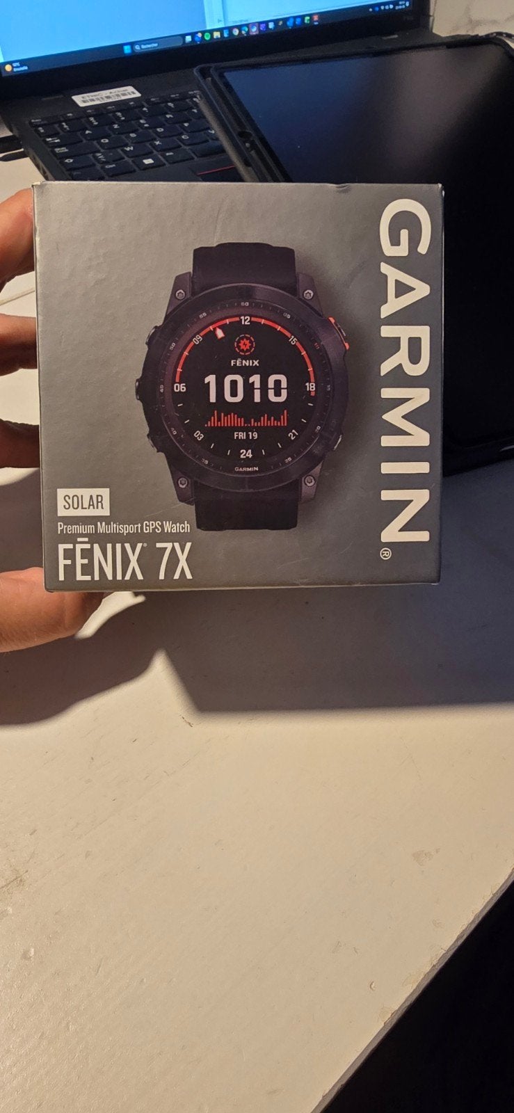 Garmin Fenix 7X Solar, Garmin, Enlèvement, Utilisé, Noir