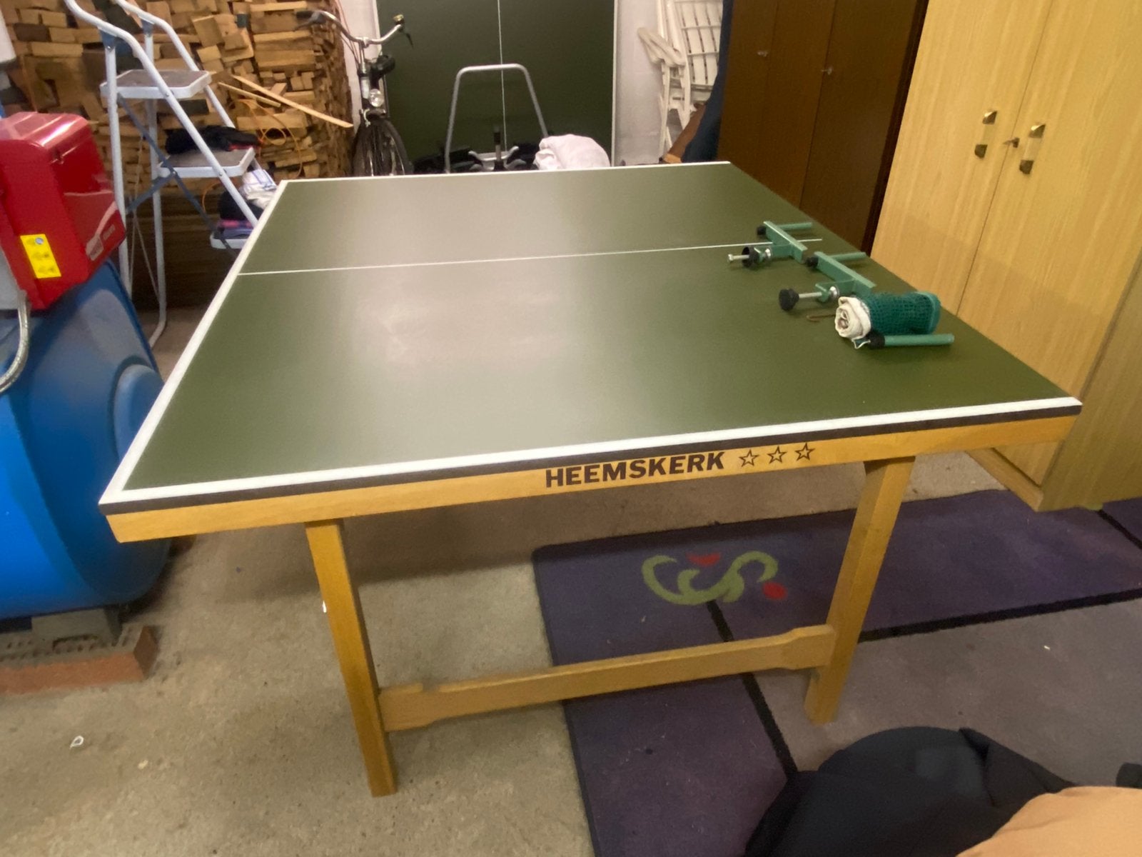 Pingpong tafel Heemdkerk  3 sterren, Ophalen, Zo goed als nieuw