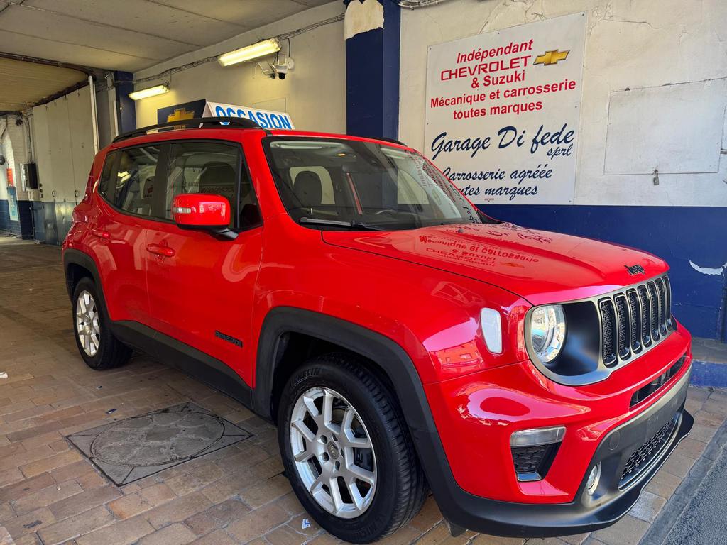 Jeep renegade 1.0i 120 cv 2019 69.000 km gps CarPlay, Autos, Jeep, Rouge, 116 g/km, Achat, Euro 6