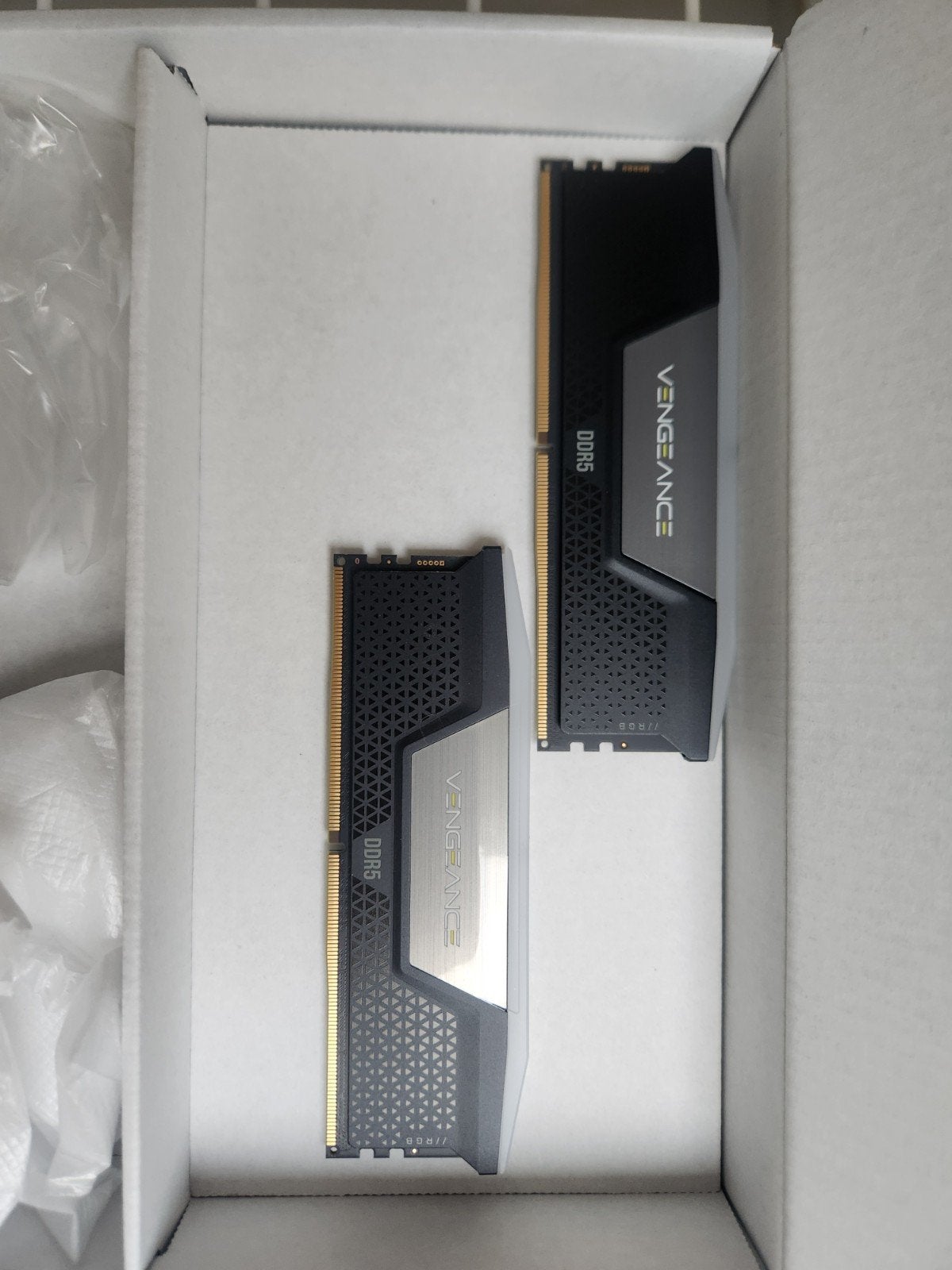 Corsair Vengeance DDR5 2X16 6400MHZ CL36, Informatique & Logiciels, 32 GB, Comme neuf, Enlèvement, Desktop