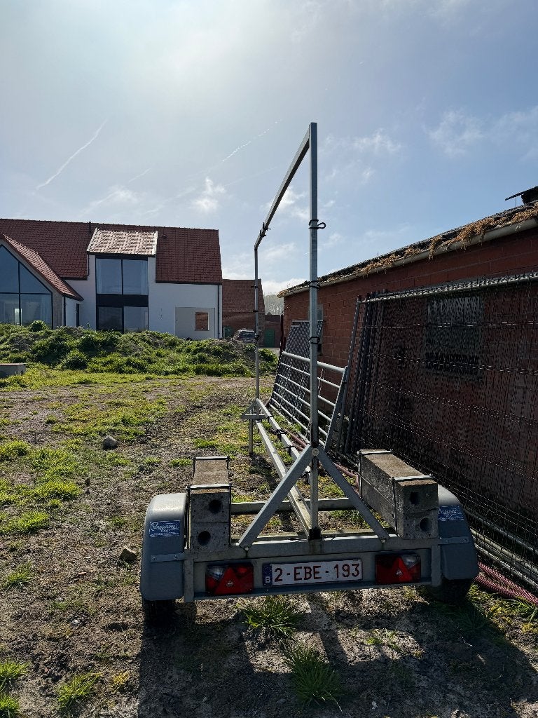 Reclameaanhangwagen –  300 x 150, Ophalen, Zo goed als nieuw