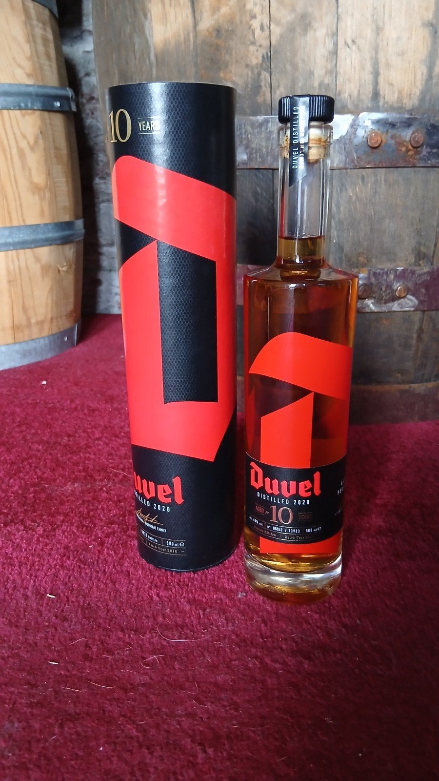 wiskey collectors item duvel wiskey, Ophalen