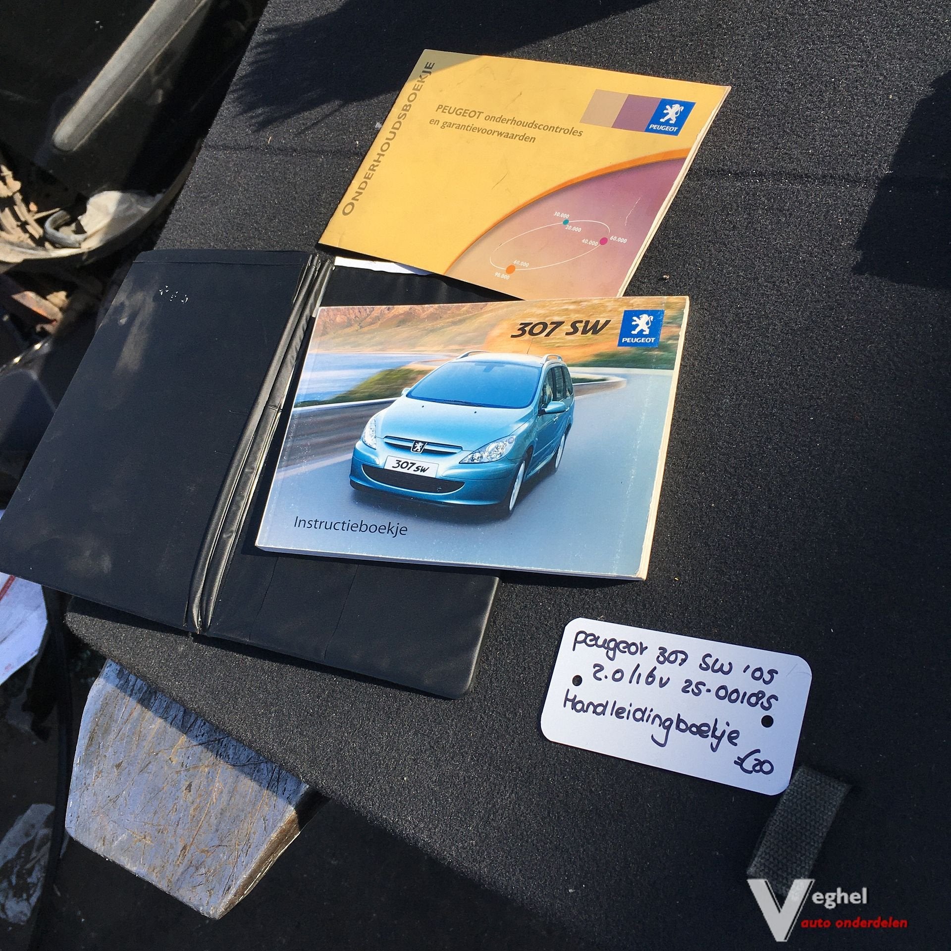 Peugeot 307 Sw 2.0 16v 2005 2500185  Handleiding, Auto diversen, Handleidingen en Instructieboekjes, Ophalen of Verzenden