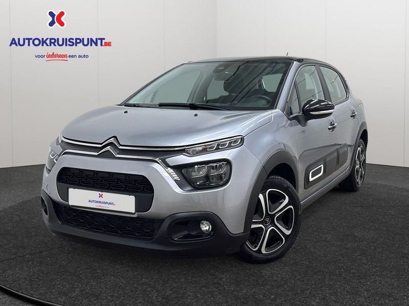 Citroen C3 1.5BlueHDi SHINE S&S GPS Dig.Airco Cruise, Auto's, Voorwielaandrijving, 75 kW, Stof, Gebruikt