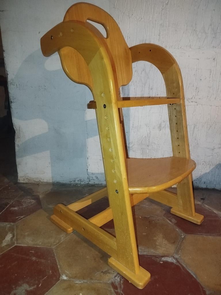 Chaise enfant bois massif, évolutif, Enlèvement