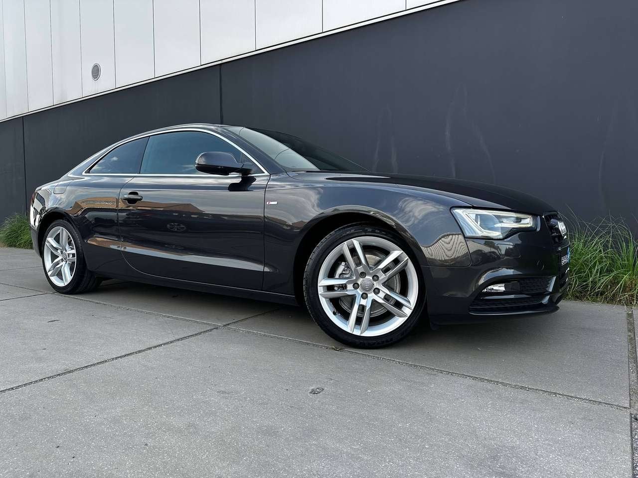 Audi A5 2.0TDI S-LINE SPORTBACK *AUT.*NAVI*PTS*DEELLEDER, Zwart, 4 cilinders, 0 kg, 120 kW