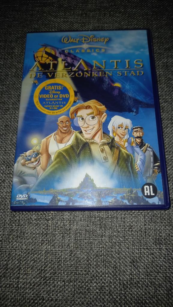 DVD Atlantis, Cd's en Dvd's, Ophalen of Verzenden, Gebruikt