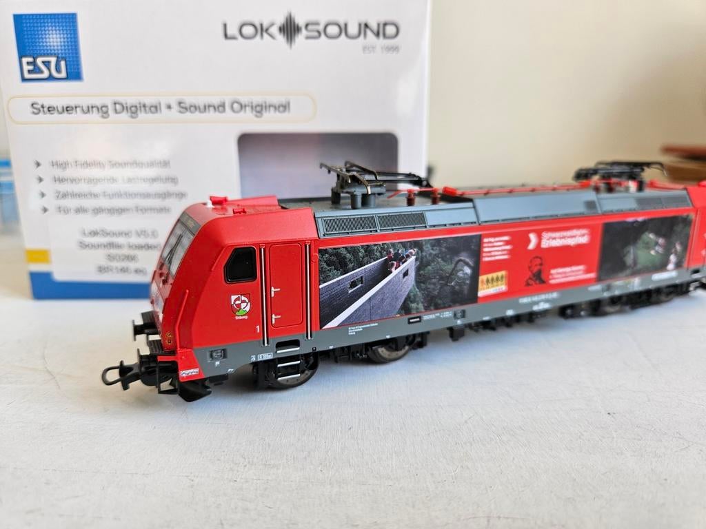Piko Expert BR 146 + ESU 5 locsound, Enlèvement ou Envoi, Courant continu, Locomotive, Piko