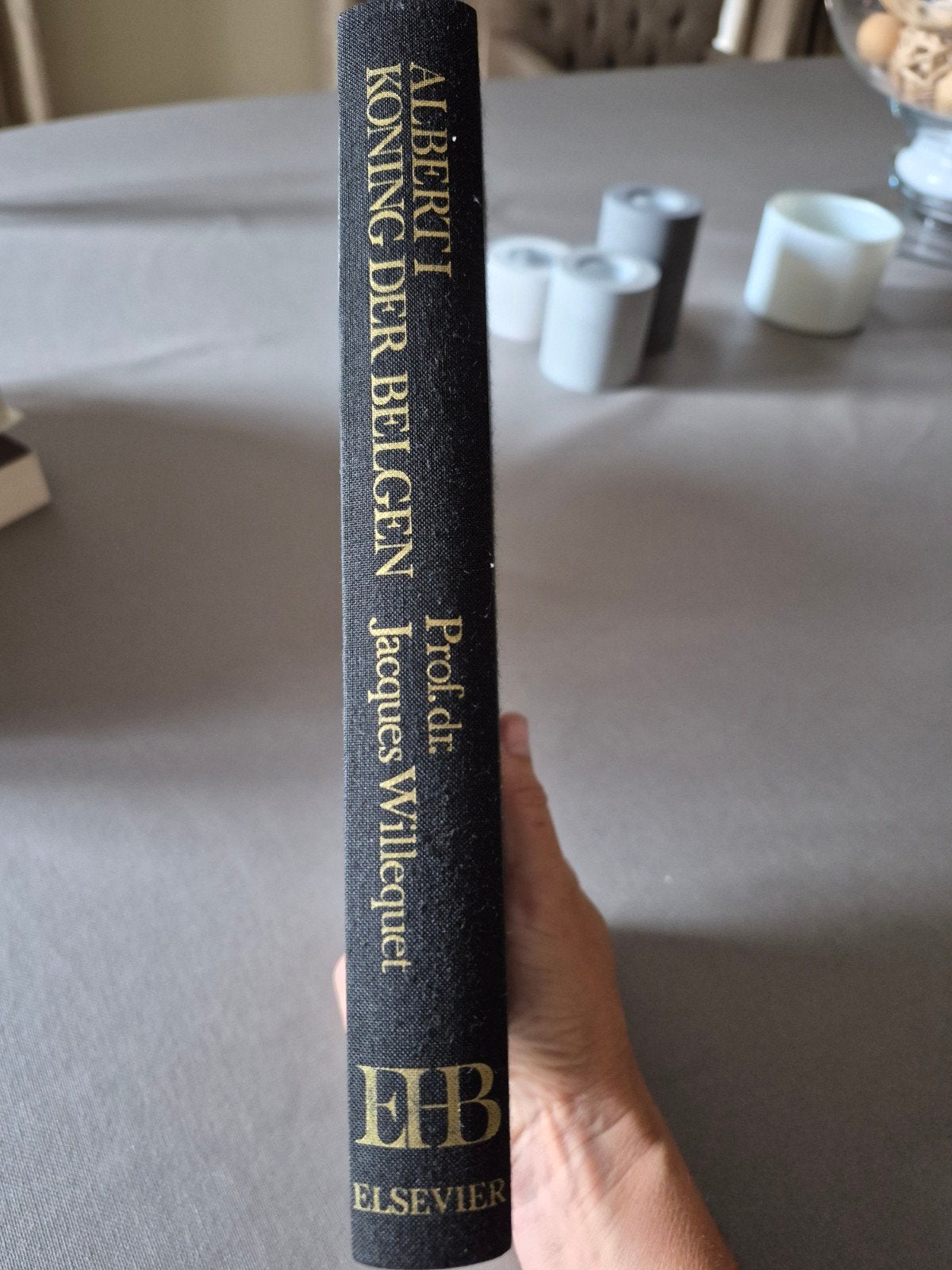 Albert I koning der Belgen, Boeken, Ophalen