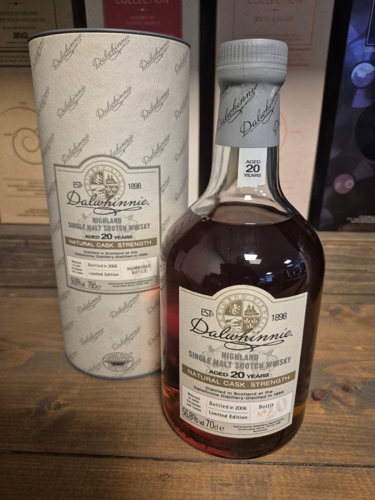 Whisky Dalwhinnie 1986 56.8%, Verzamelen, Ophalen of Verzenden, Nieuw