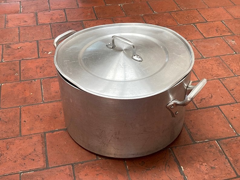 aluminium kookpot, Huis en Inrichting, Ophalen, Gebruikt, Aluminium, Kookpan
