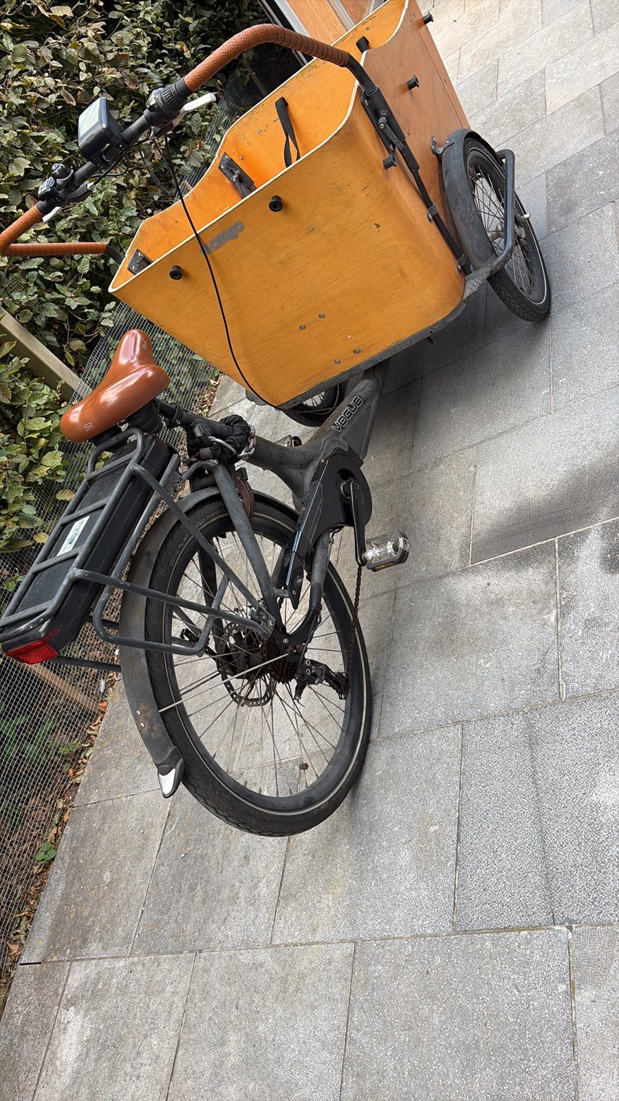 E-bakfiets Vogue, 4 kinderen of meer, Gebruikt, Elektrisch, Schijfrem