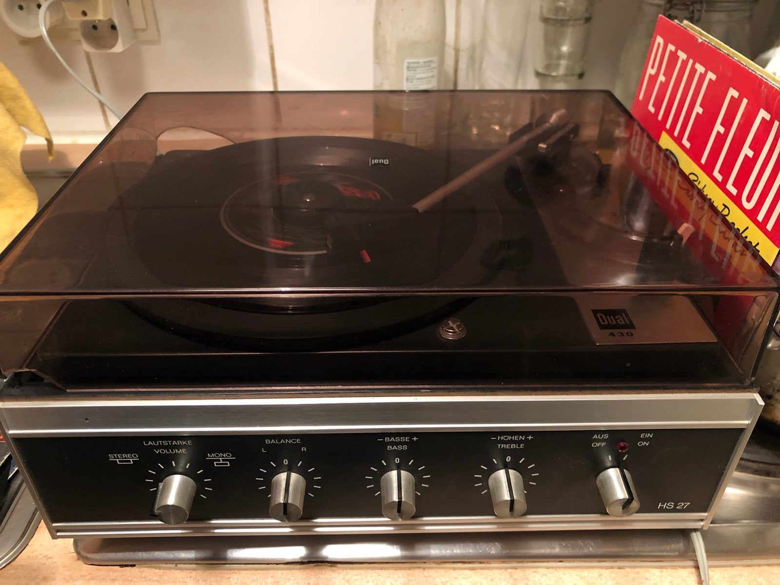 Tourne disque DUAL 430, Enlèvement, Comme neuf, Dual