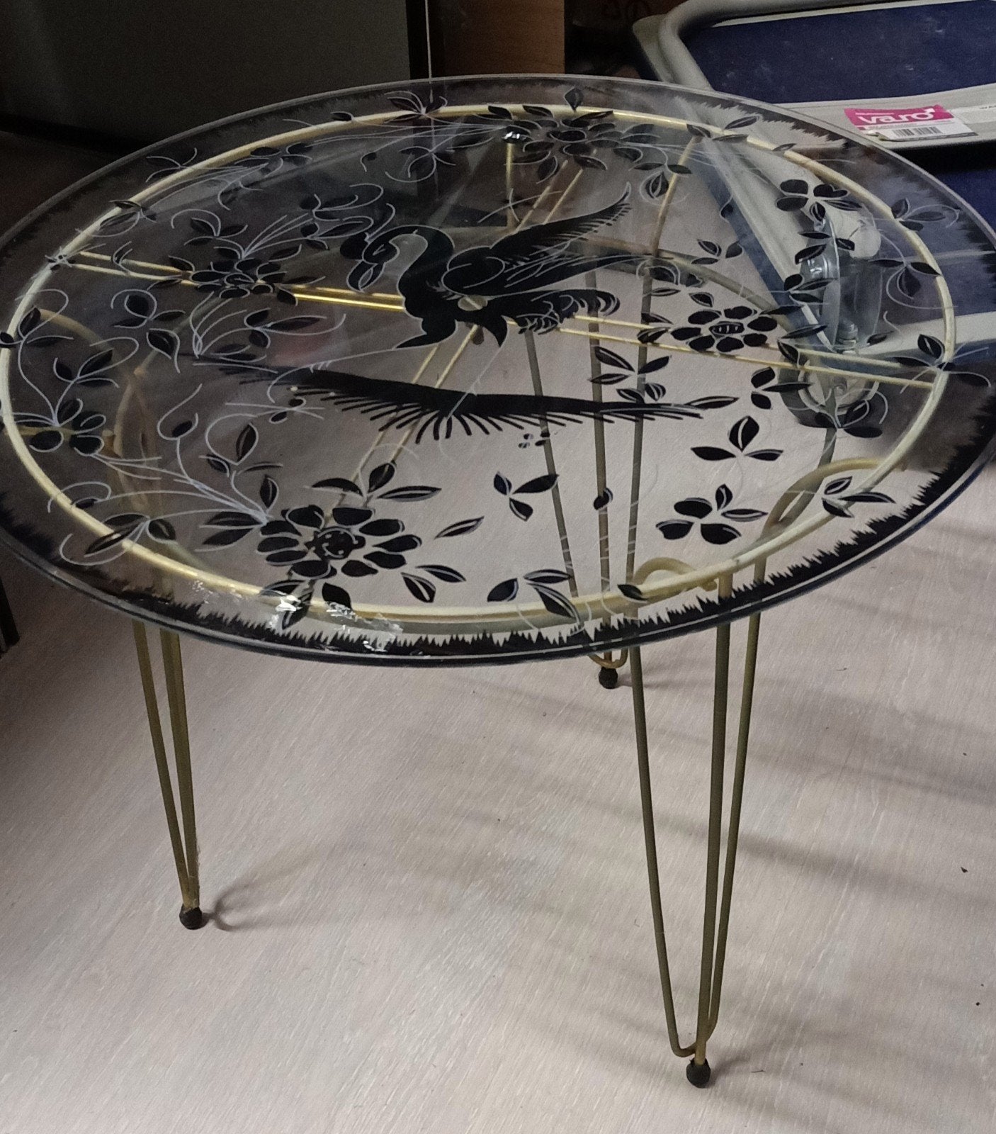 Bijzettafel, Huis en Inrichting, Ophalen, Rond