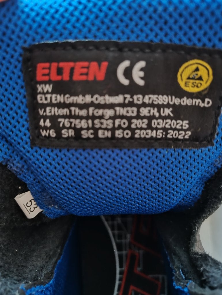 werkschoenen Elten maat 44, Ophalen, Nieuw