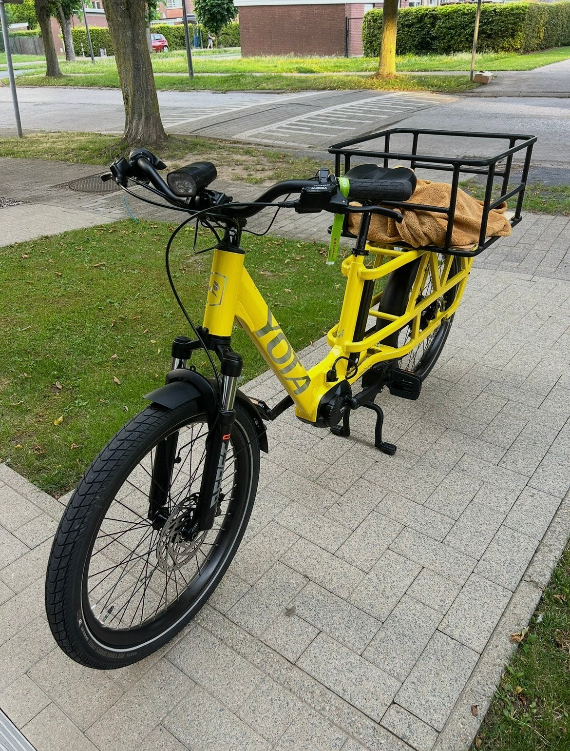 Nieuwe elektrische fiets met bak, Ophalen, Goederen, Nieuw, Elektrisch