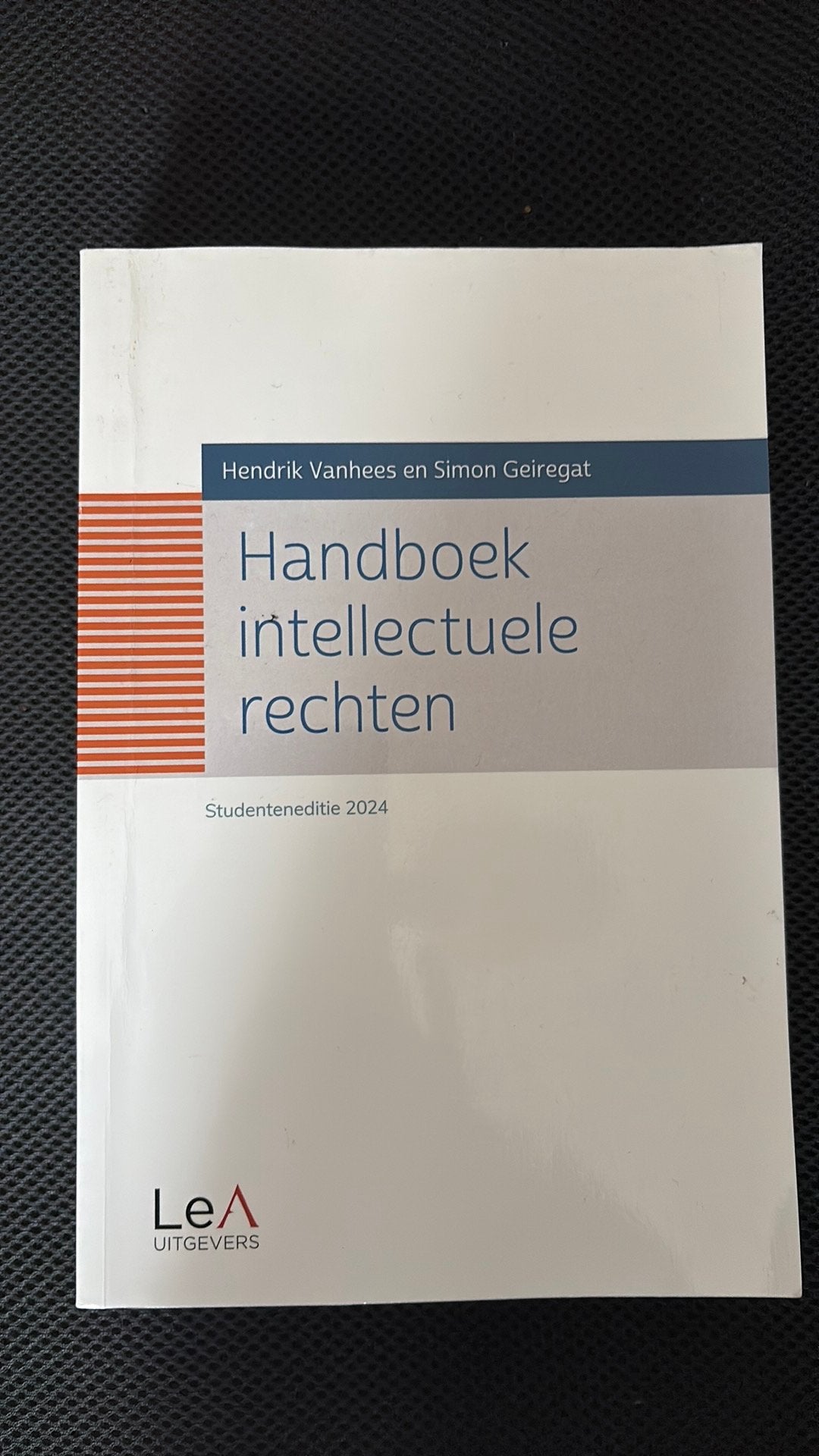 Hendrik Vanhees - Handboek intellectuele rechten, Enlèvement, Hendrik Vanhees