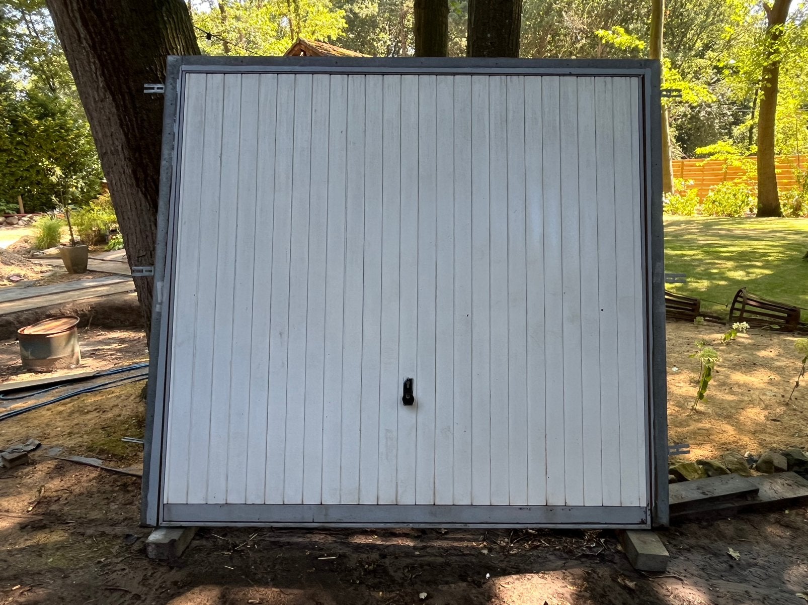 2 garagepoorten Hörmann inclusief sleutels, Ophalen, Gebruikt, 120 cm of meer, Garagedeur