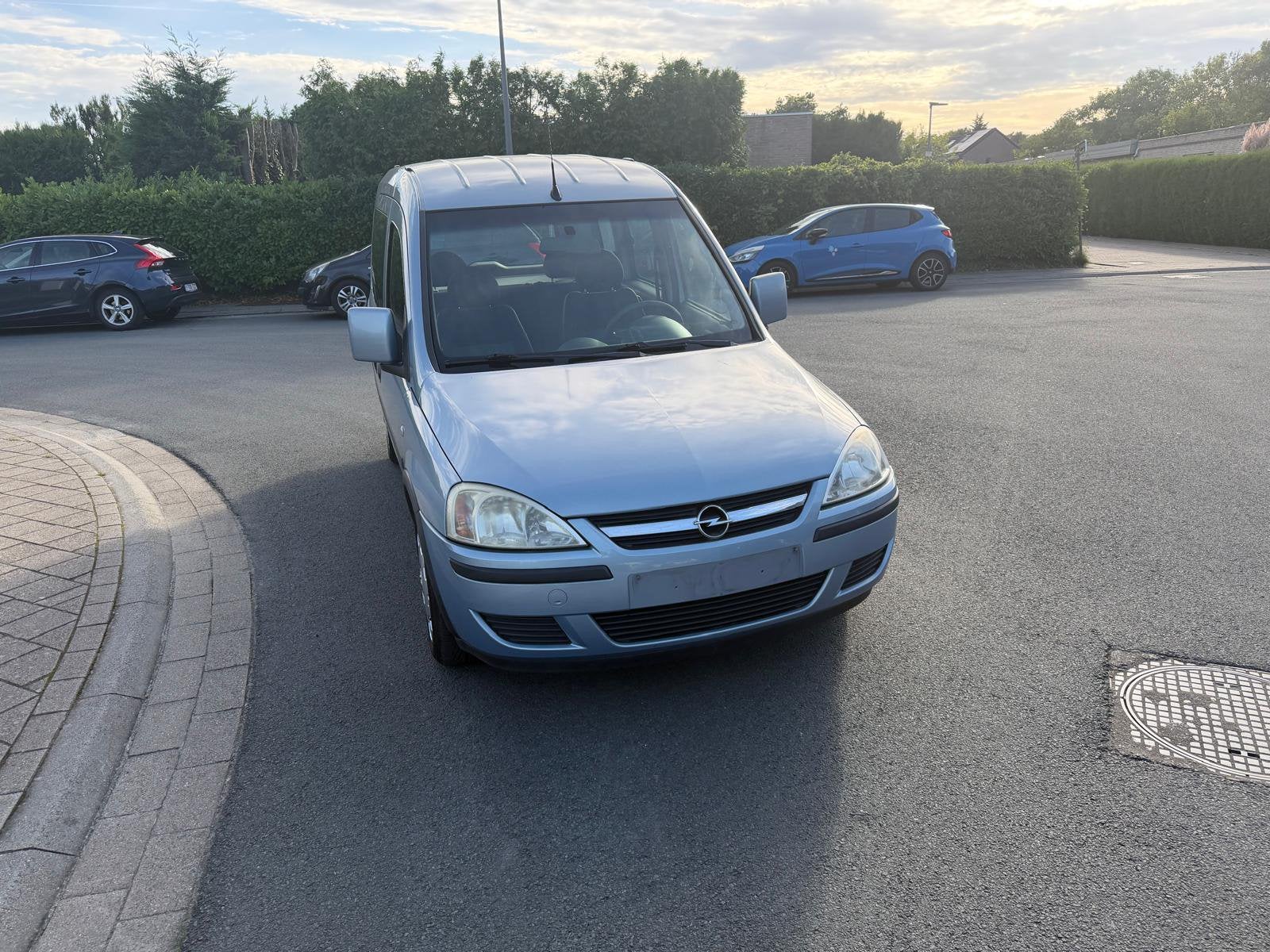 Opel Combo 1.4 Benzine Airco 5 zitplaatsen, Auto's, Voorwielaandrijving, Zwart, Blauw, Handgeschakeld