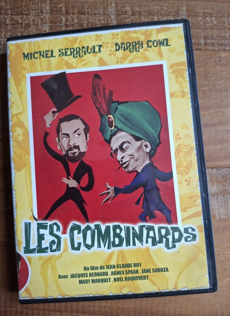 Les combinards - Michel Serrault, Cd's en Dvd's, Dvd's | Komedie, Gebruikt, Actiekomedie, Ophalen of Verzenden