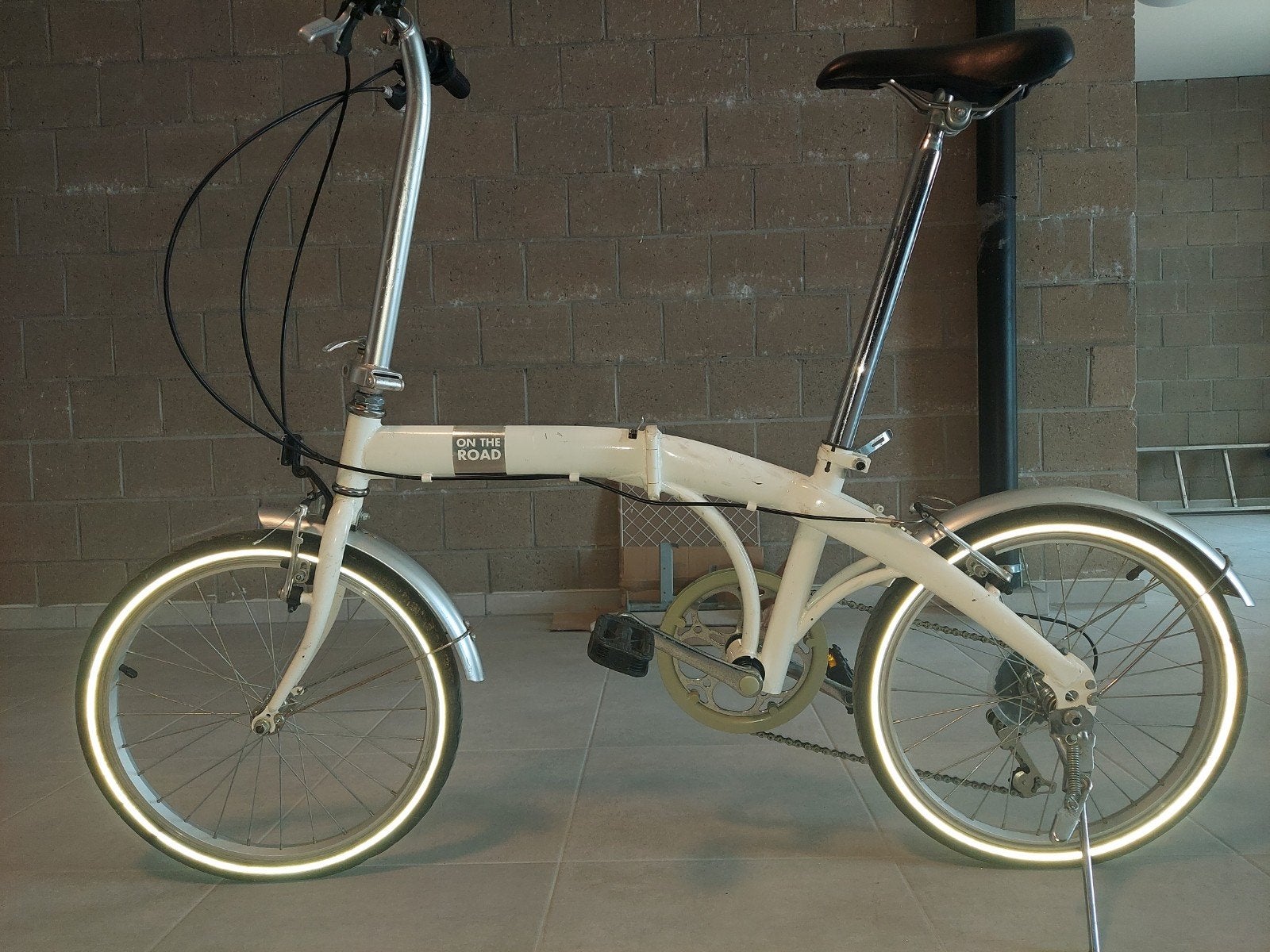 Vélo pliant de 20 pouces et 5 m, ancien, Enlèvement, Vitesses