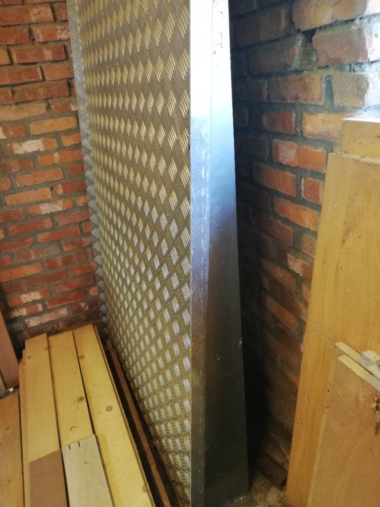 Oprijplaat aluminium, Diversen, Ophalen