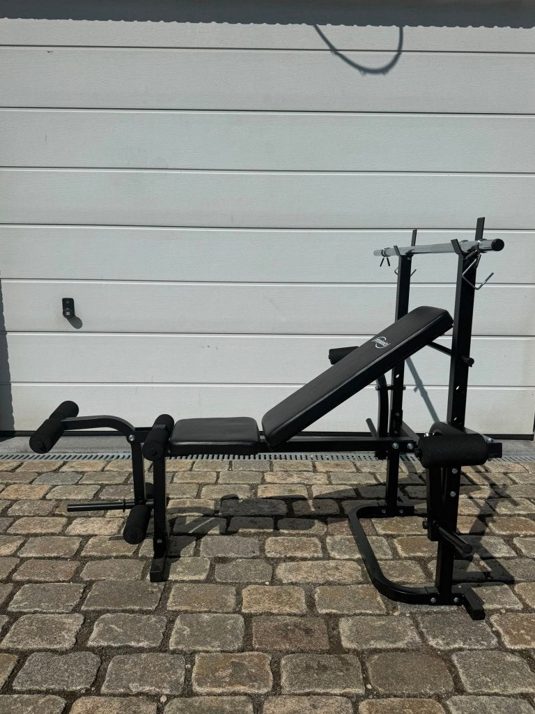 Multifunctionele Halter/fitnessbank, Ophalen, Benen, Krachtstation, Zo goed als nieuw