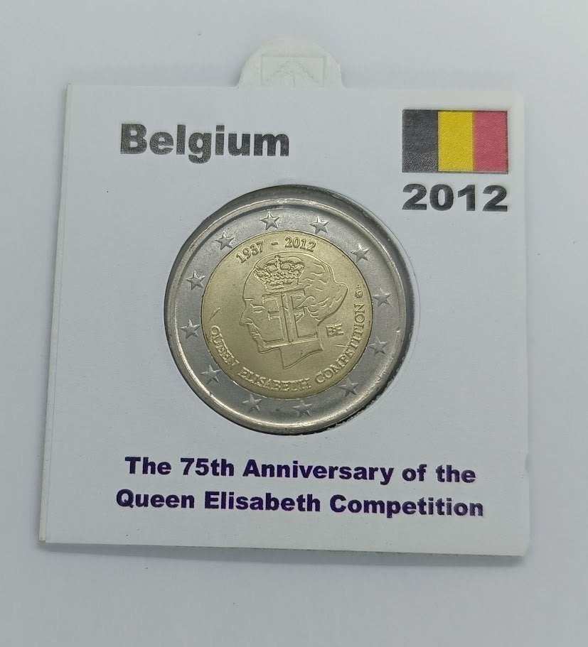 Belgica 2012 Queen Elisabeth, Timbres & Monnaies, Monnaies | Europe | Monnaies euro, Enlèvement ou Envoi, Belgique, 2 euros, Monnaie en vrac