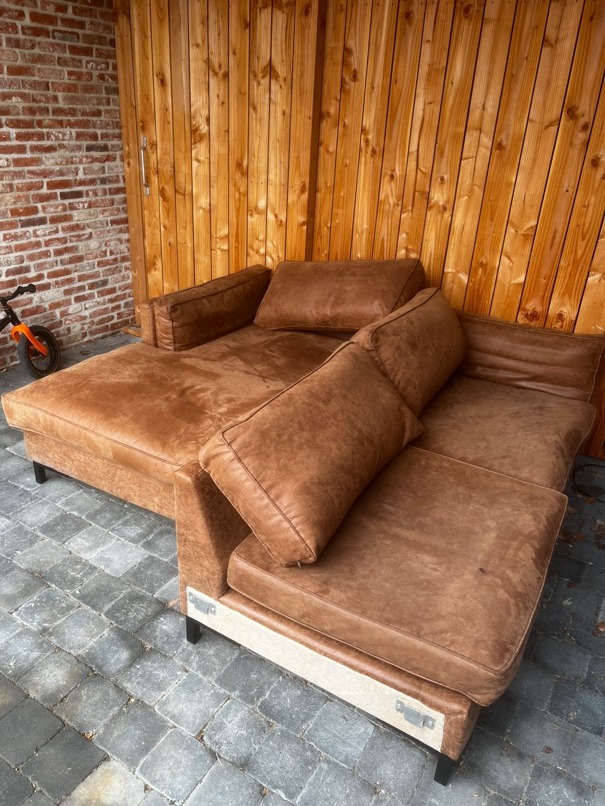 Zetel - vrije gift, Ophalen, Gebruikt, 150 cm of meer, 250 tot 300 cm