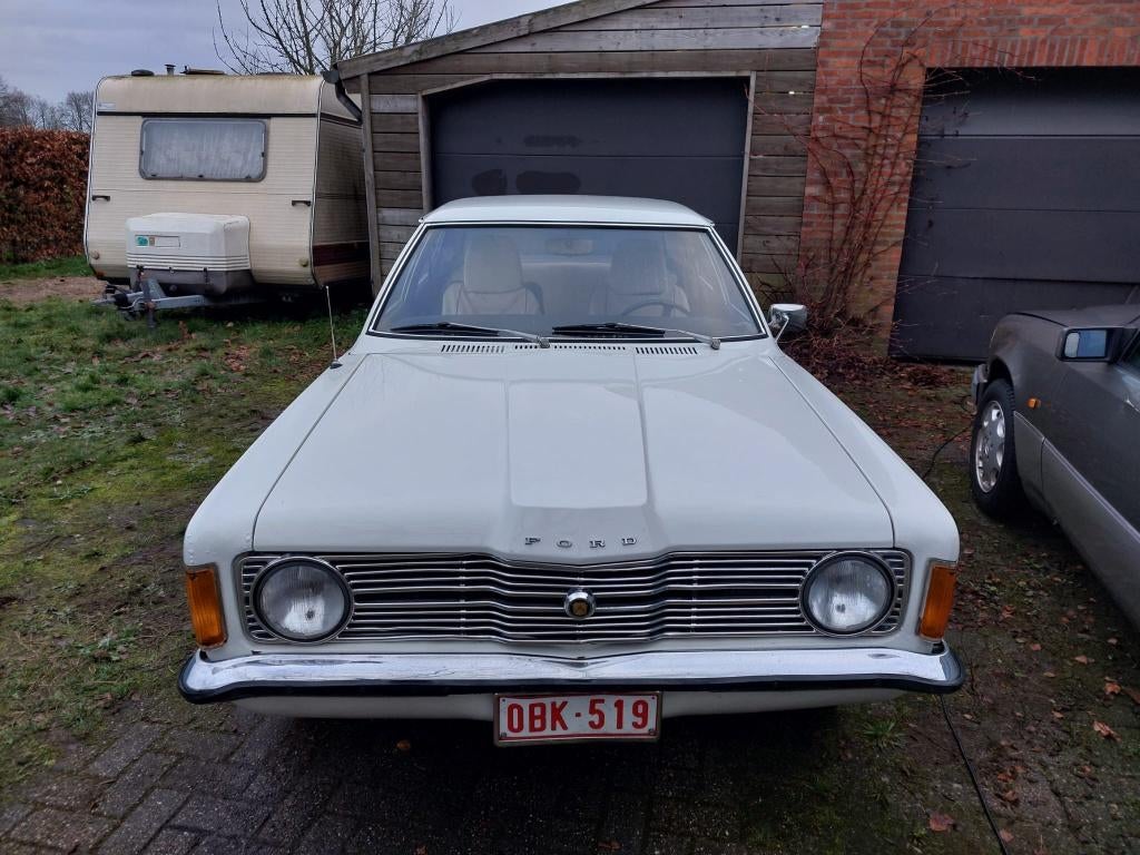 Oldtimer Ford Taunus TC1 1600 automaat, Auto's, Automaat, 4 deurs, Achterwielaandrijving, Zwart