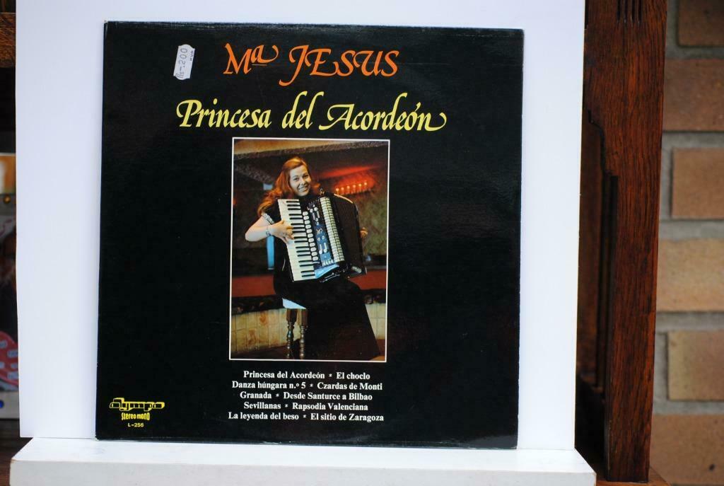 LP, Ma Jesus, Princesa del Acordeon, Cd's en Dvd's, Ophalen of Verzenden