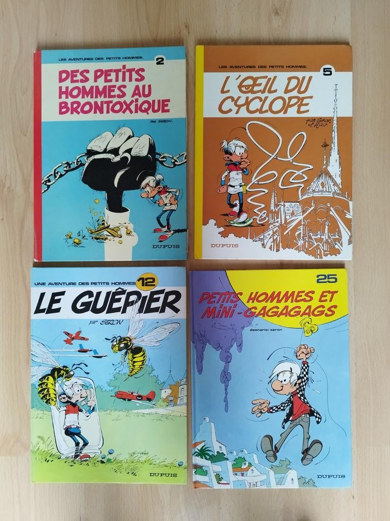 Les petits hommes 2 - 5 - 12 - 20 - 25 Seron, Série complète ou Série, Enlèvement ou Envoi, Utilisé