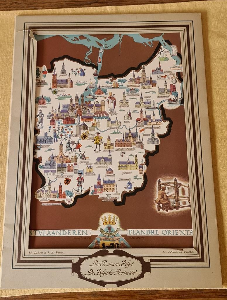 De Belgische provincies, ed. De Visscher, Ophalen of Verzenden