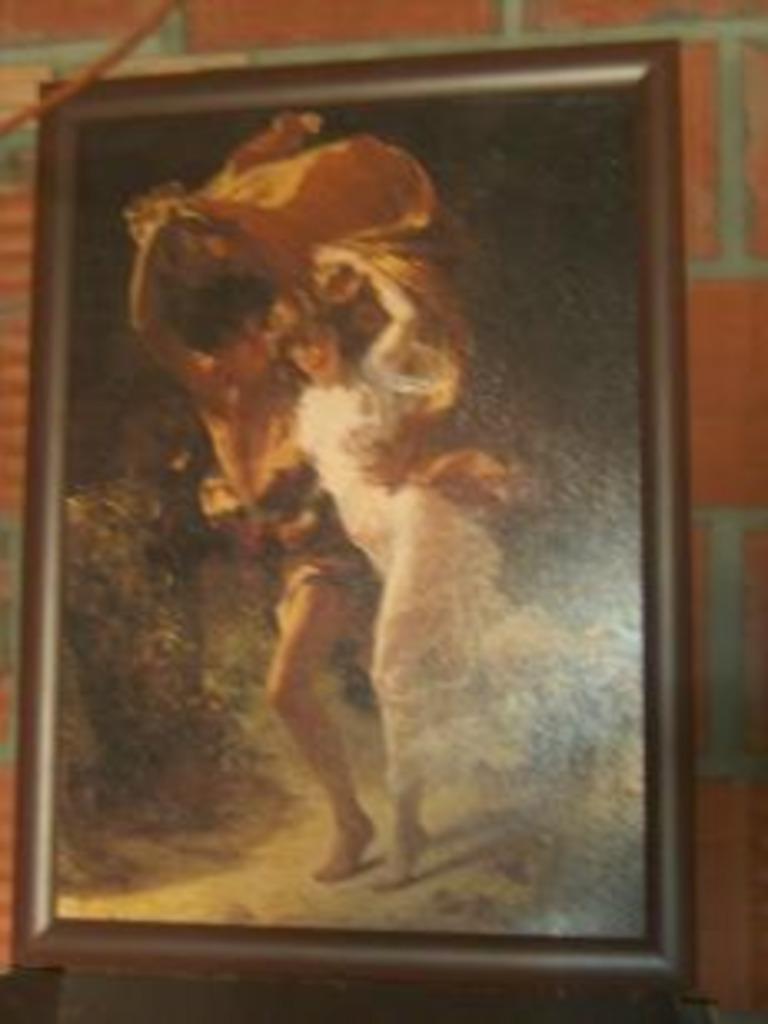 Tableau Jeune couple, Enlèvement ou Envoi