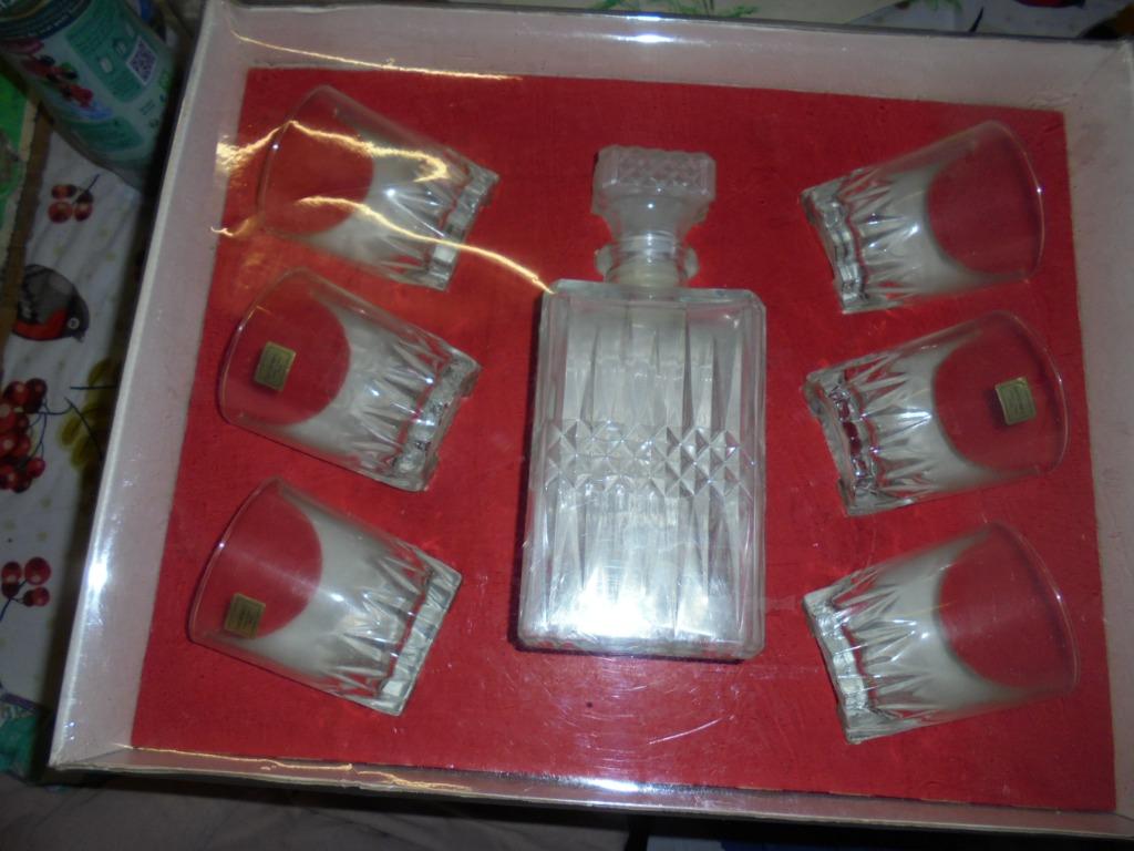 service à whisky carafe et verres, Antiek en Kunst, Ophalen
