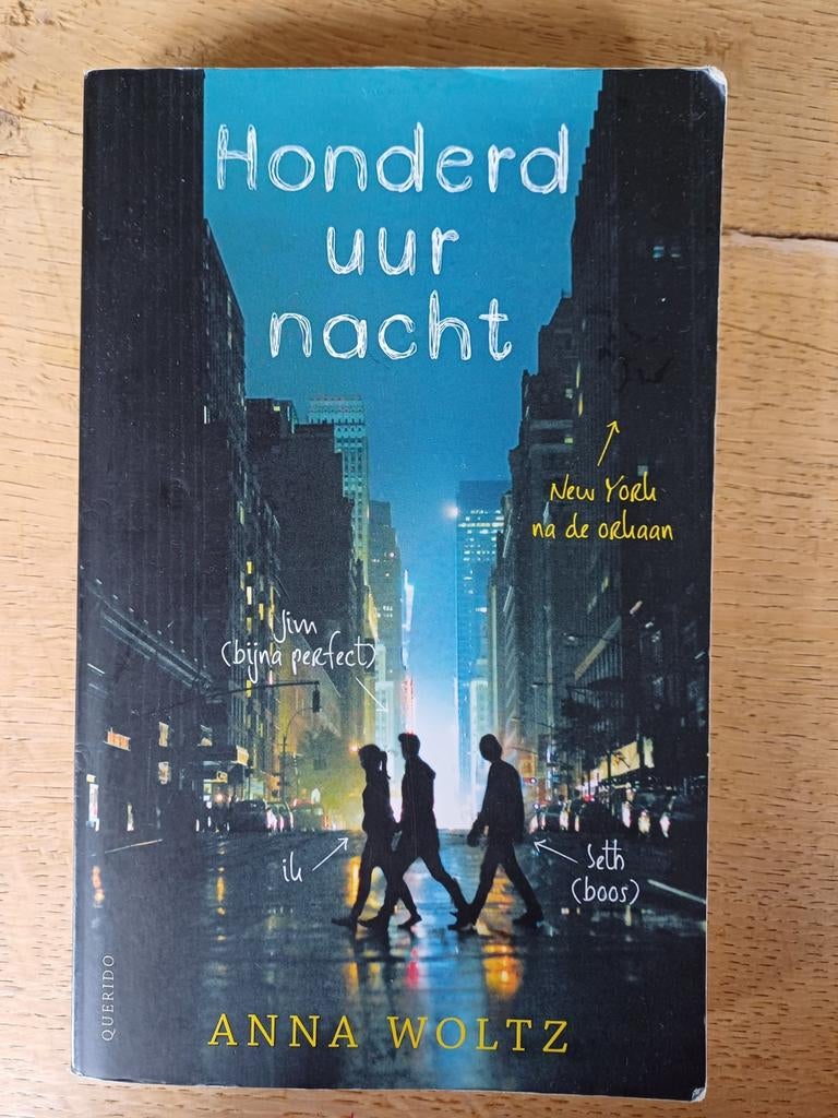 Anna Woltz - Honderd uur nacht, Boeken, Kinderboeken | Jeugd | 13 jaar en ouder, Gelezen, Ophalen