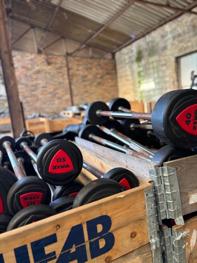Barres d’haltères - Barre de musculation Ziva 10 à 45 KG, Sports & Fitness, Envoi, Utilisé, Bras, Barre d'haltères