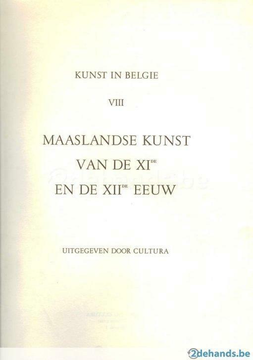 kunst in belgie 8 - maaslandse kunst v/d 11de en 12de eeuw