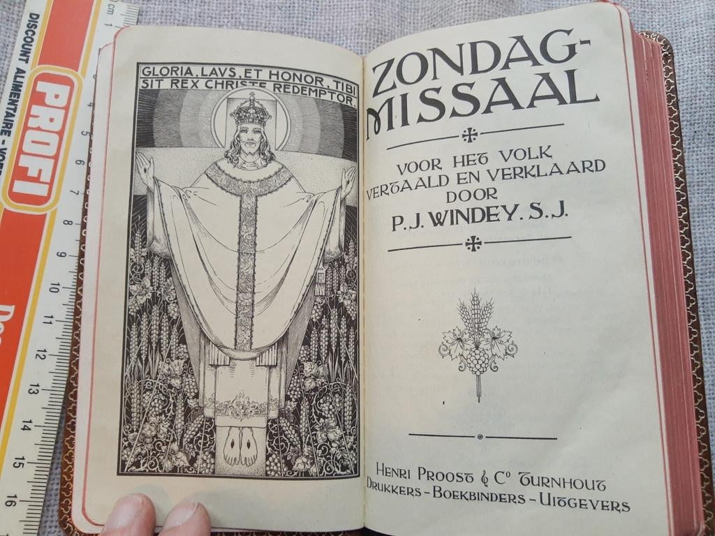Zondagmissaal, met mooie kaft, Ophalen of Verzenden